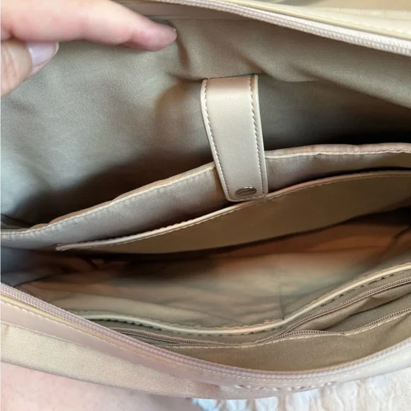 Calpak tote with laptop and device storage, taupe - Picture 11 of 15